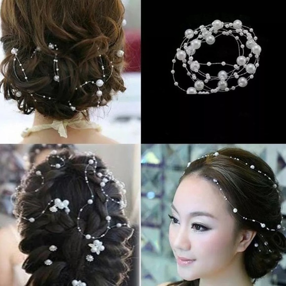 New Pearl Beads Hair Accessory - Picture 5 of 6